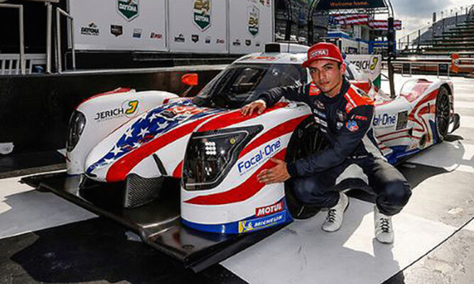 Nicolás Pino segundo en Daytona La Prensa Austral