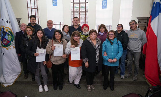 Municipio entrega subvenciones  a organizaciones sociales