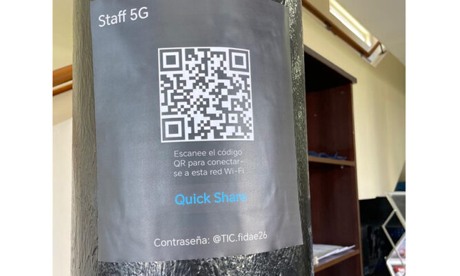 Bueno el wifi de  la Fidae, pero…