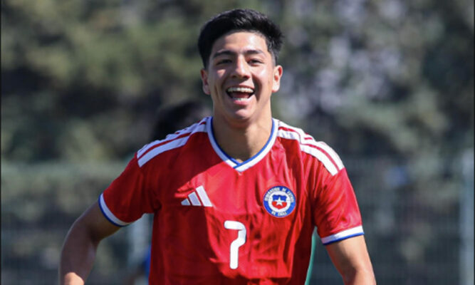 Magallánico Jonathan Guerrero debuta con la “Roja” en Sudamericano Sub-17