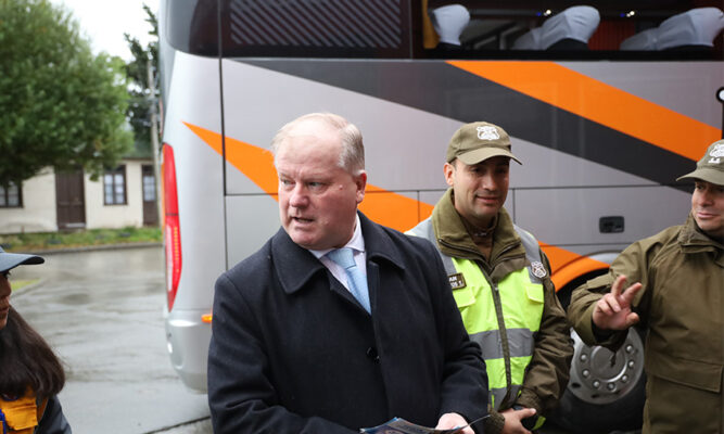 Seremi de Transportes asegura continuidad del servicio de  locomoción en sectores rurales del norte de Punta Arenas