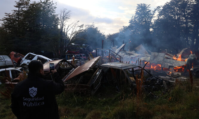 Quemó vivienda y hoy sería formalizado