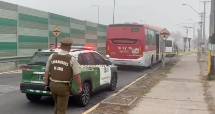Delincuente muere tras intento de asalto a carabinero en transporte público De Santiago