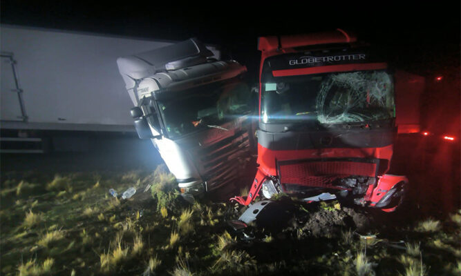 Camionero que protagonizó choque casi frontal en Punta Delgada fue formalizado por manejar bajo los efectos de la droga