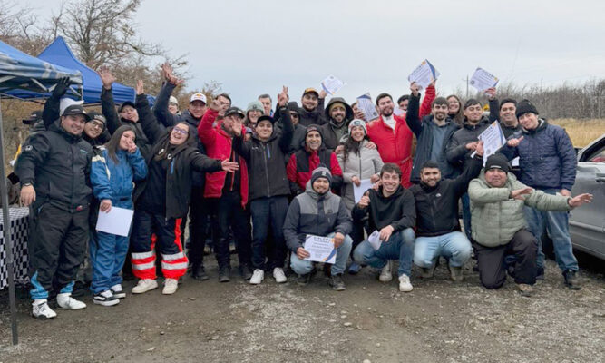 Exitoso curso de rally organizado por Automovilístico de Natales