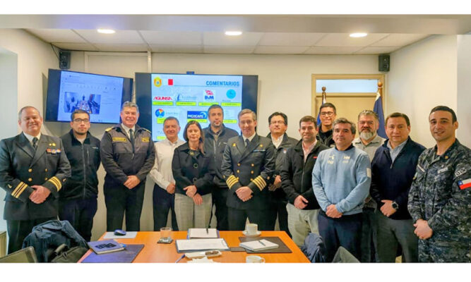 Autoridades marítimas y actores portuarios analizaron  balance de la temporada de cruceros en Punta Arenas
