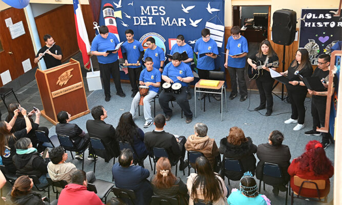 Centro de Capacitación Laboral conmemoró el Mes del Mar