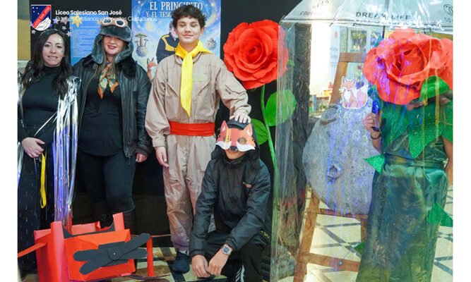 Personajes de clásicos literarios se tomaron el  Liceo San José en celebración del Día del Libro