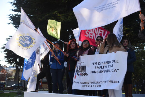 Anef Magallanes rechaza proyecto de ley de “reconstrucción”  con banderazo y entrega carta en la Delegación Presidencial